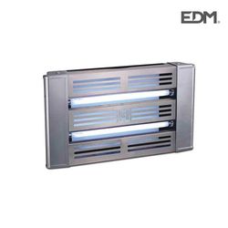 Mata insectos 2x15w con placa adhesiva edm