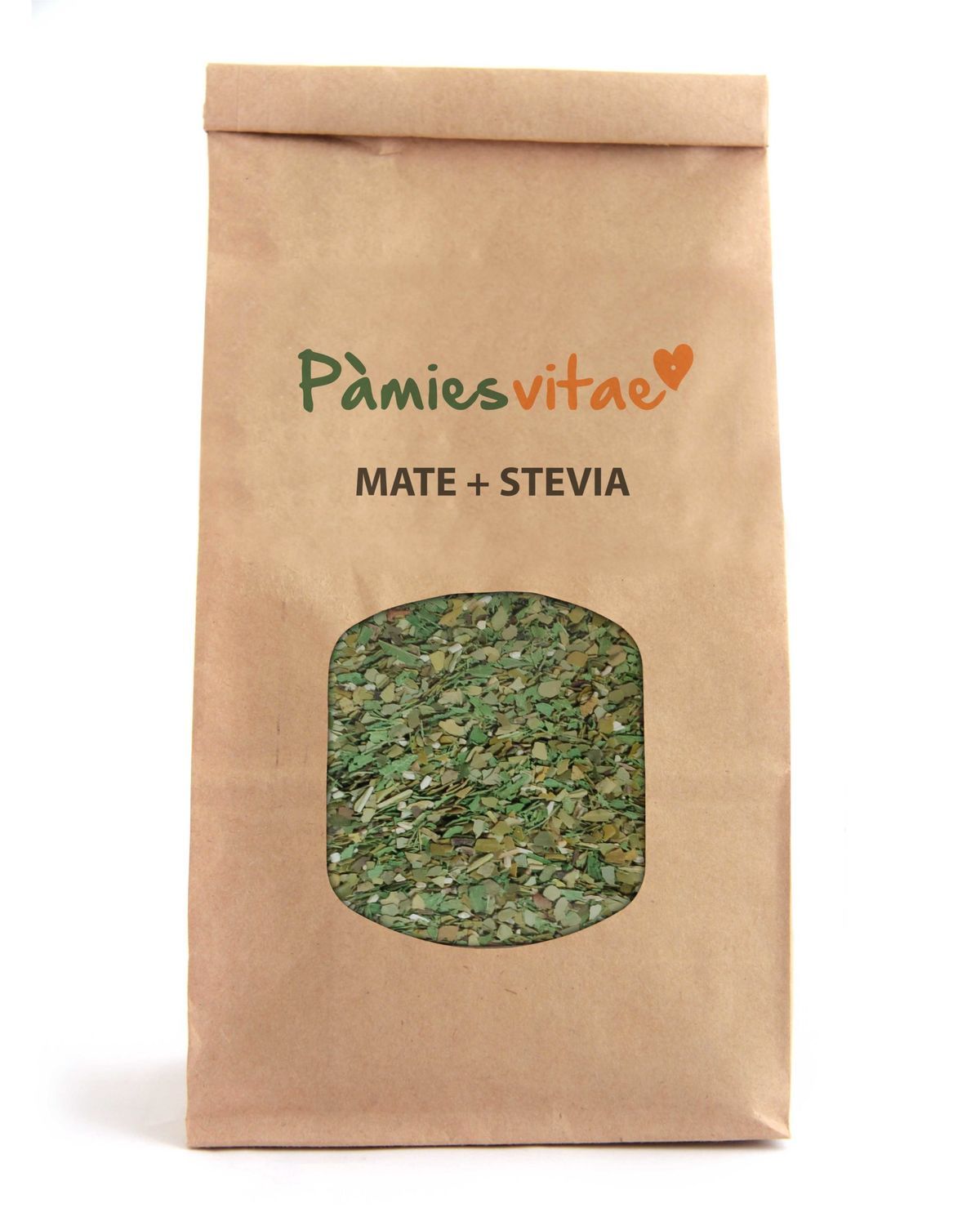 MATE + STEVIA - Ilex paraguariensis + Stevia rebaudiana Bolsa 120 g