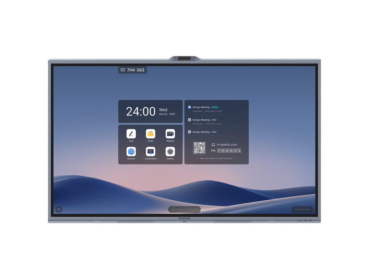 MAXHUB XBoard V7 Interactive Touch Display + MT71E PC module