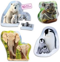 Maxi-puzles Animales y sus crías