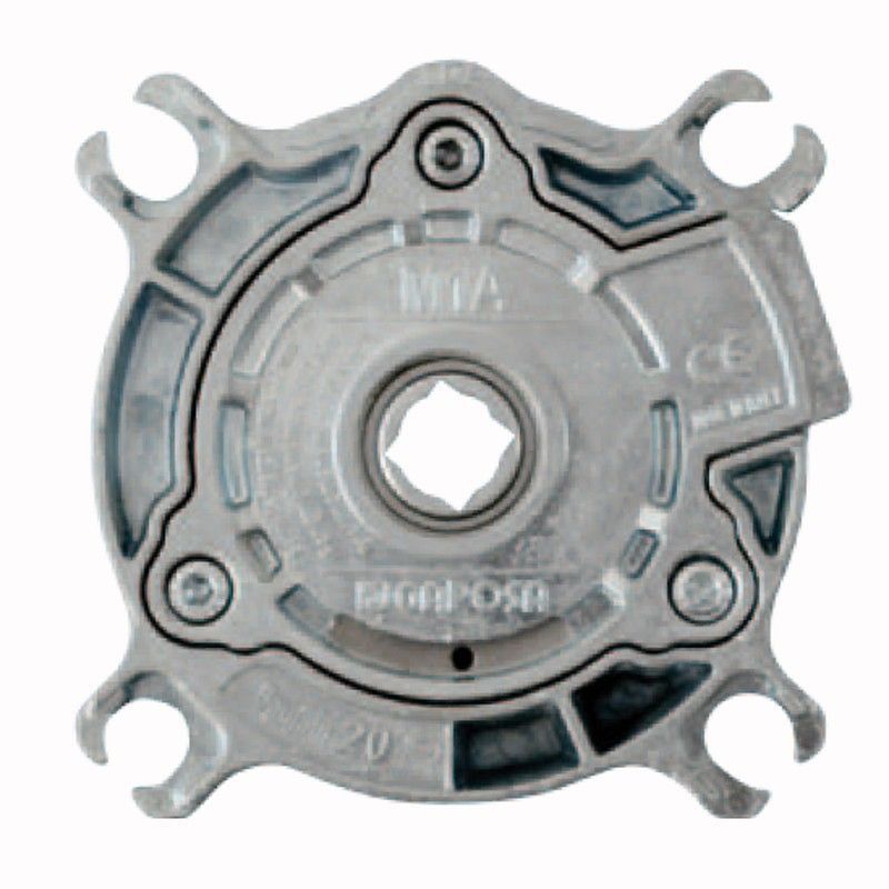 Mecanismo ANTICAIDAS M1A /  80 Nw (<= 20 r.p.m.) entrada para perno ⊠ 13 mm. - con cable de 1 m.