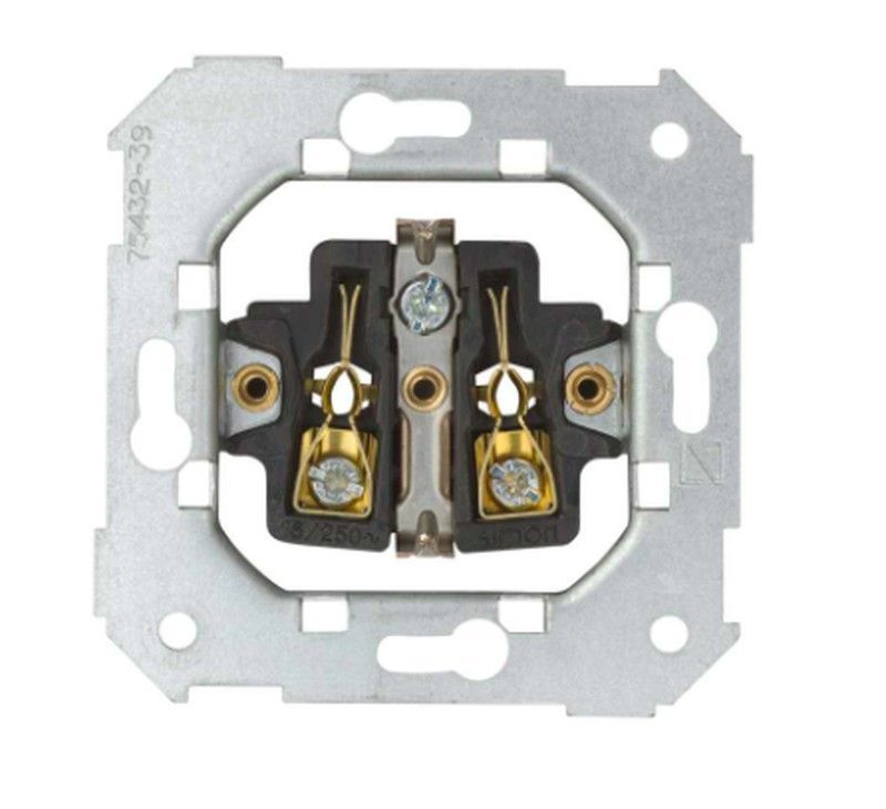 Mecanismo Base de enchufe schuko 16 A  con sistema de embornamiento a tornillo SIMON 75432-39