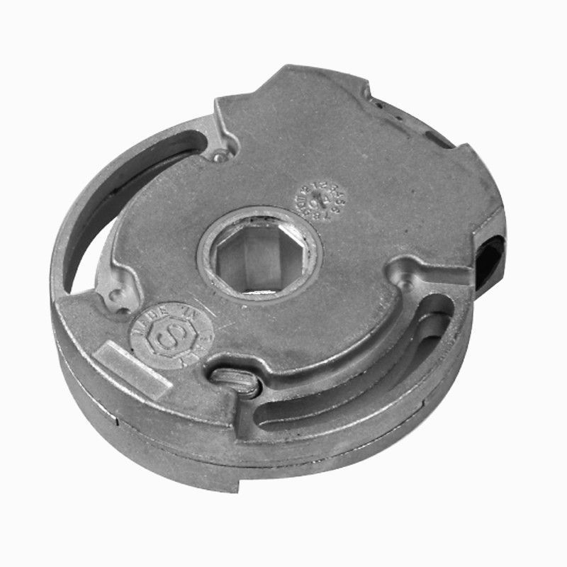 Mecanismo Cardan "S" Zamak 1:3 / 10 KG.        (Final de carrera de 16 vueltas) Entrada axial para perno Octogonal 15 mm. y salida para varilla Q. 8 mm.