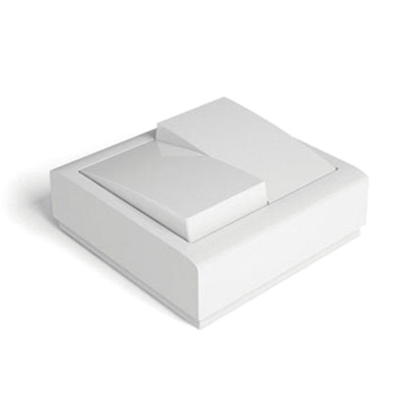 Mecanismo de superficie FAMATEL 8000 Doble Conmutador Serie 8000 10A-250V Bl