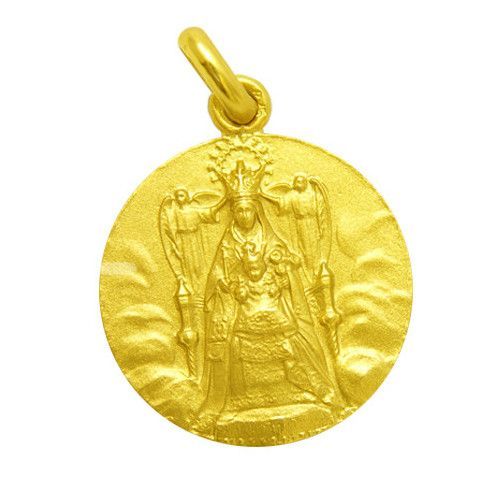 Medalla Oro 18kts Nuestra Sra De La Merced 16mm M1/1/19/16