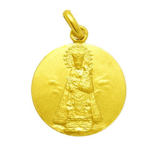 Medalla Oro 18kts Nuestra Sra De Los Desamparados 20mm M1/1/26/20