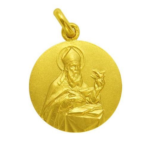 Medalla Oro 18kts San Agustin 20mm M1/1/87/20
