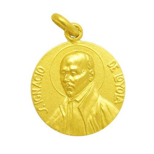 Medalla Oro 18kts San Ignacio De Loyola 25mm M1/1/31/25
