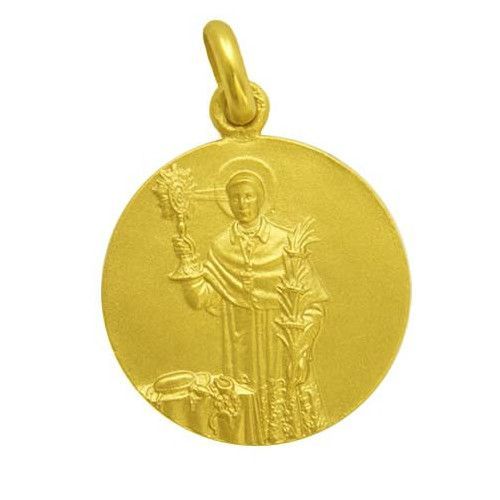 Medalla Oro 18kts San Ramón 20mm M1/1/66/20