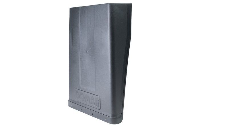 Media aleta recta plástico anti-spray guardabarros 460 Domar