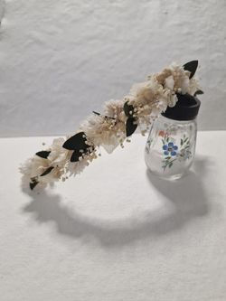 Media Corona Color Neutro Elena 25 cm