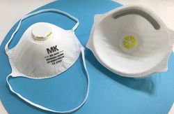 Media Mc!Scara Ffp2 Autofiltrante Con Vc!Lvula De Exhalacic3N. Steelpro