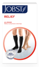 Medias cortas jobst  relief ad (20-30 mmhg) PAR