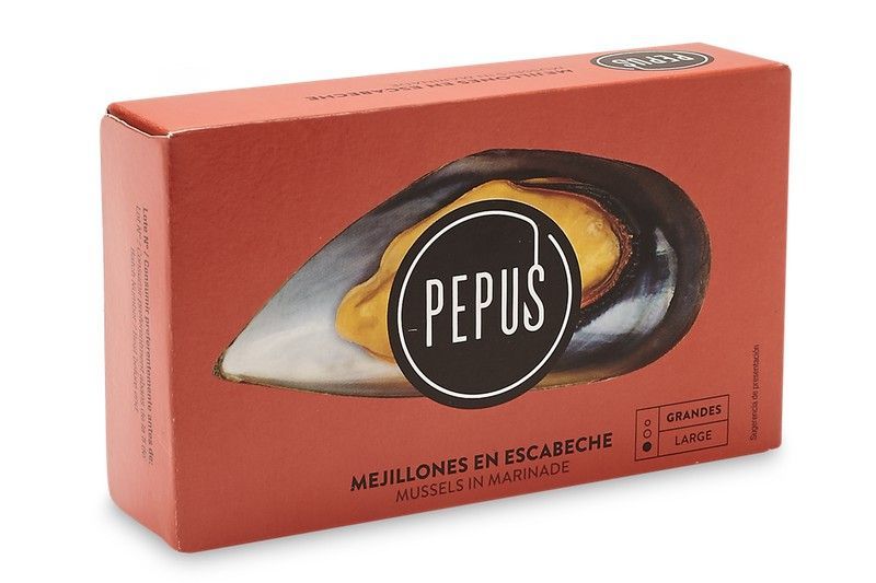 Mejillones en escabeche (grande) pepus