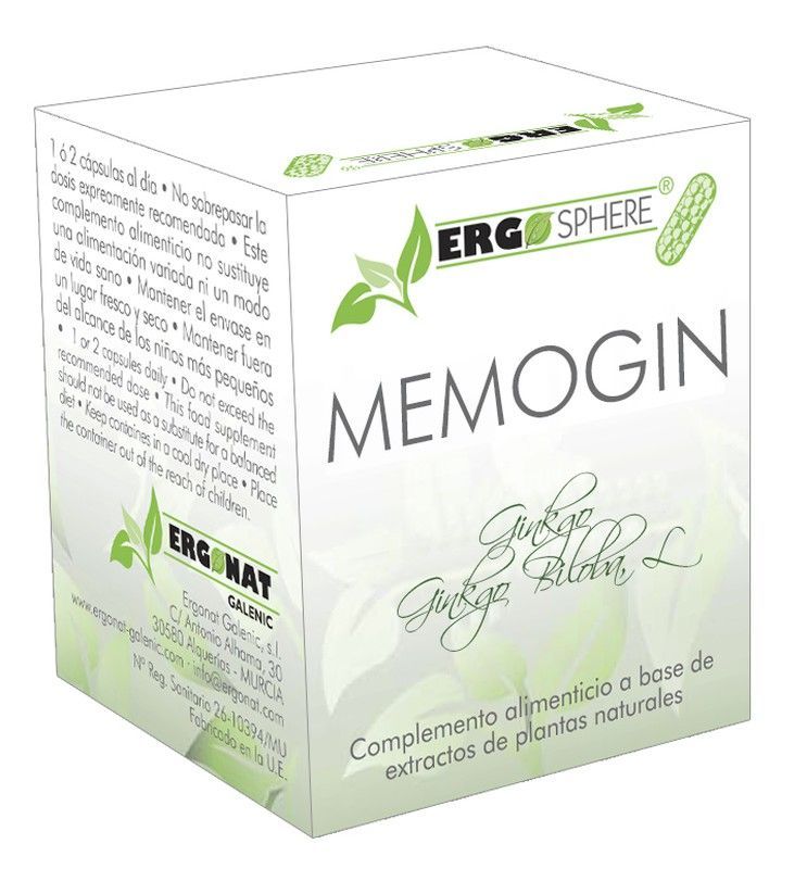 Memogin Ginkgo Phytogranulos 45 Caps