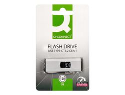 Memoria usb q-connect flash drive 128 gb 3.2 tipo c