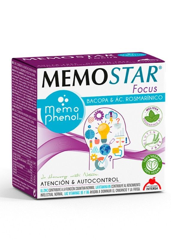 Memostar Focus 30 Sobres Intersa