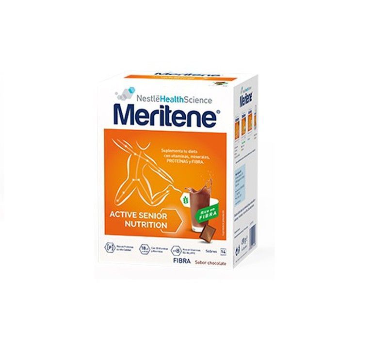 Meritene Fibra chocolate 14 sobres
