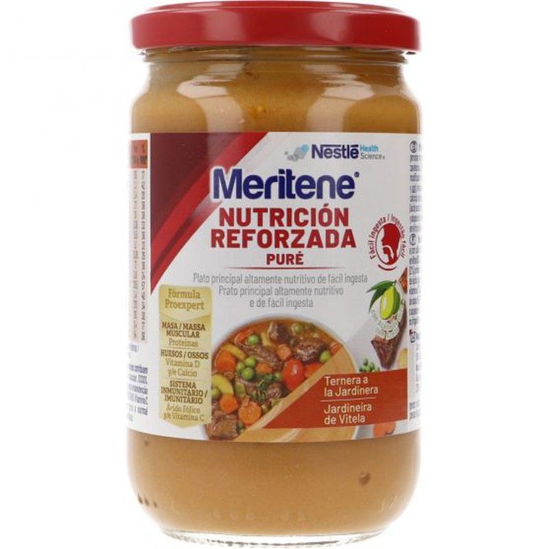Meritene puré Ternera Jardinera 300 gramos