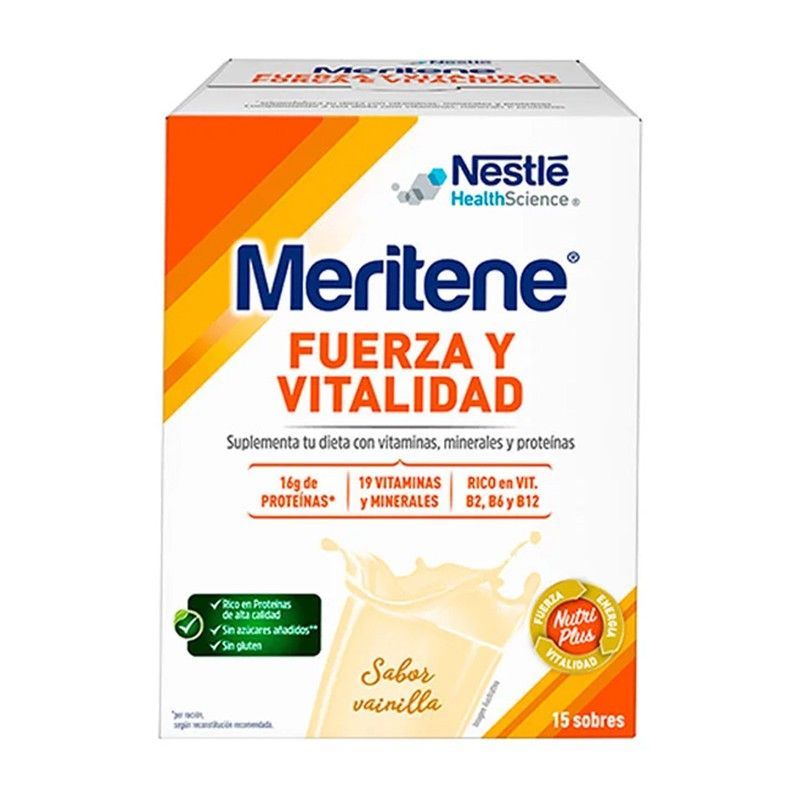 Meritene Vainilla 15 Sobres