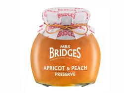 Mermelada de Albaricoque & Melocotón Mrs Bridges 340 grs