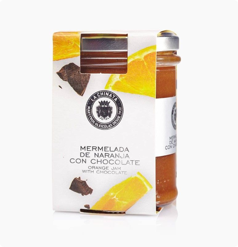 Mermelada de naranja y chocolate la chinata 210 grs