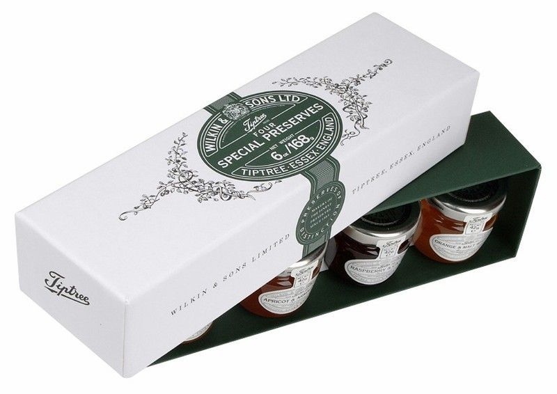 Mermelada tiptree caja regalo cuarteto 4x42 g