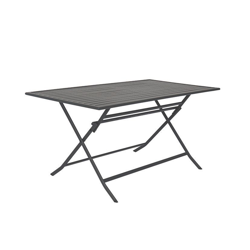 Mesa Acero Plegable Grafito