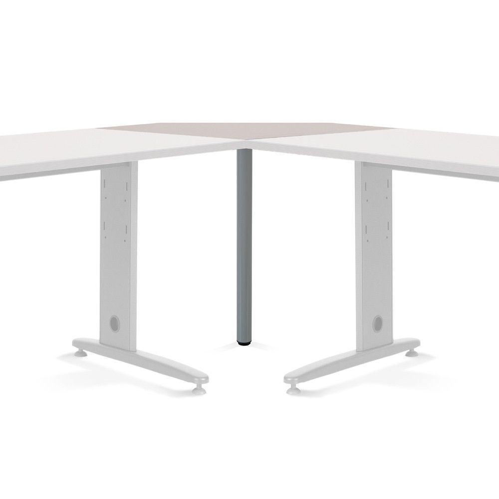 Mesa Ángulo 90º Aluminio/Gris