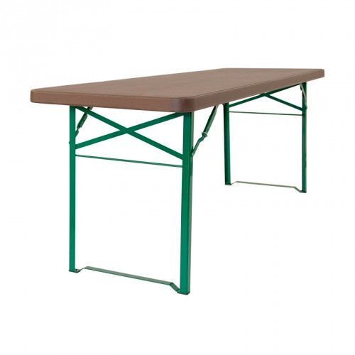 Mesa cervecera plegable munich70table para exterior de 220cm