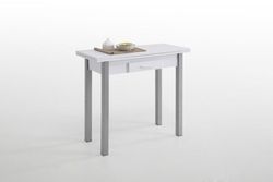 Mesa cocina libro blanca de Closet Norte