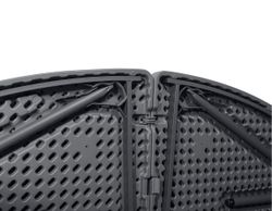 Mesa con sistema de unión 166,3x166,3cm polietileno XLmoon Zown