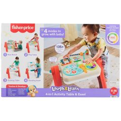 Mesa De Actividades - 4 En 1 Y Caballete - Fisher - Price