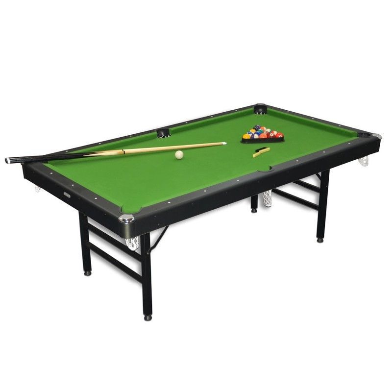 Mesa de billar plegable California 7" medidas producto 213 x 120 x 82 cm  campo de juego 191 x 97 - 2797