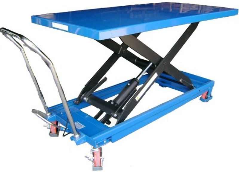 Mesa elevadora manual 500 kg 1600x810 mm 10142