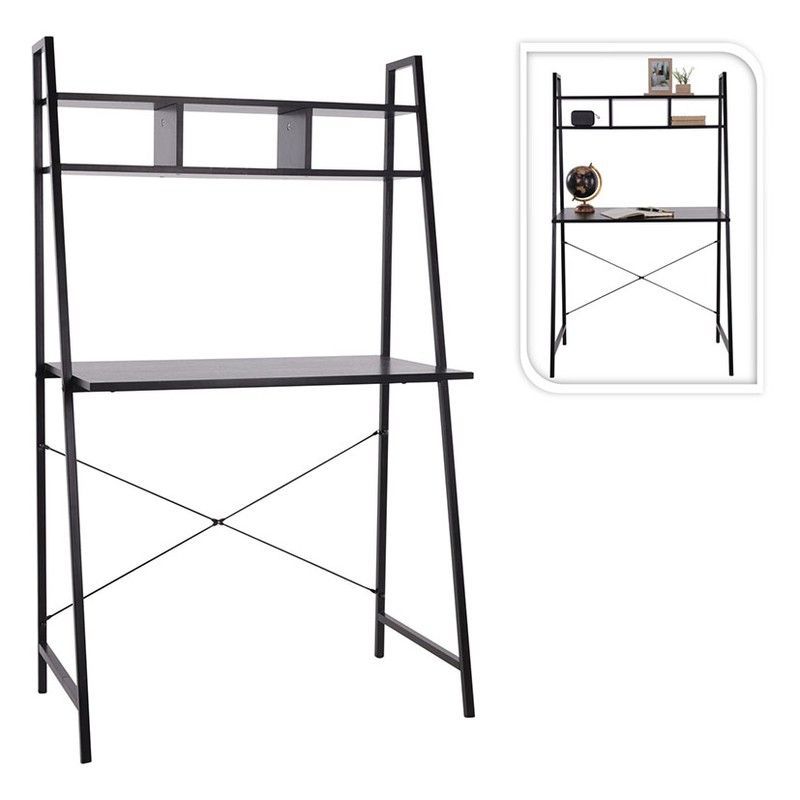 Mesa Escritorio Color Negro 84X46X142 Cm