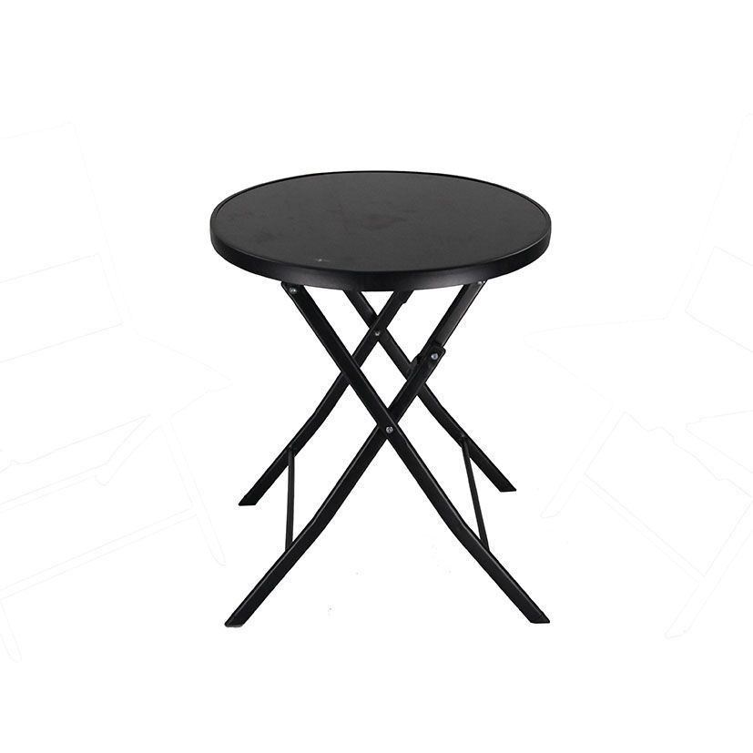 Mesa Metal/Vidrio Bistró Redonda