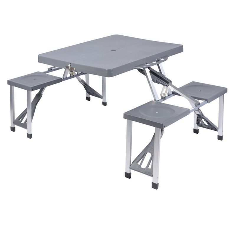 Mesa picnic plegable Mesa Picnic. Bancos Integrados