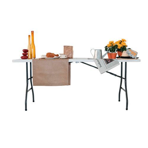 Mesa plegable Oskar180 con sobre plegable tipo maleta