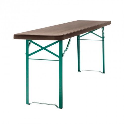 Mesa rectangular plegable munich50table de 220 x 50cm