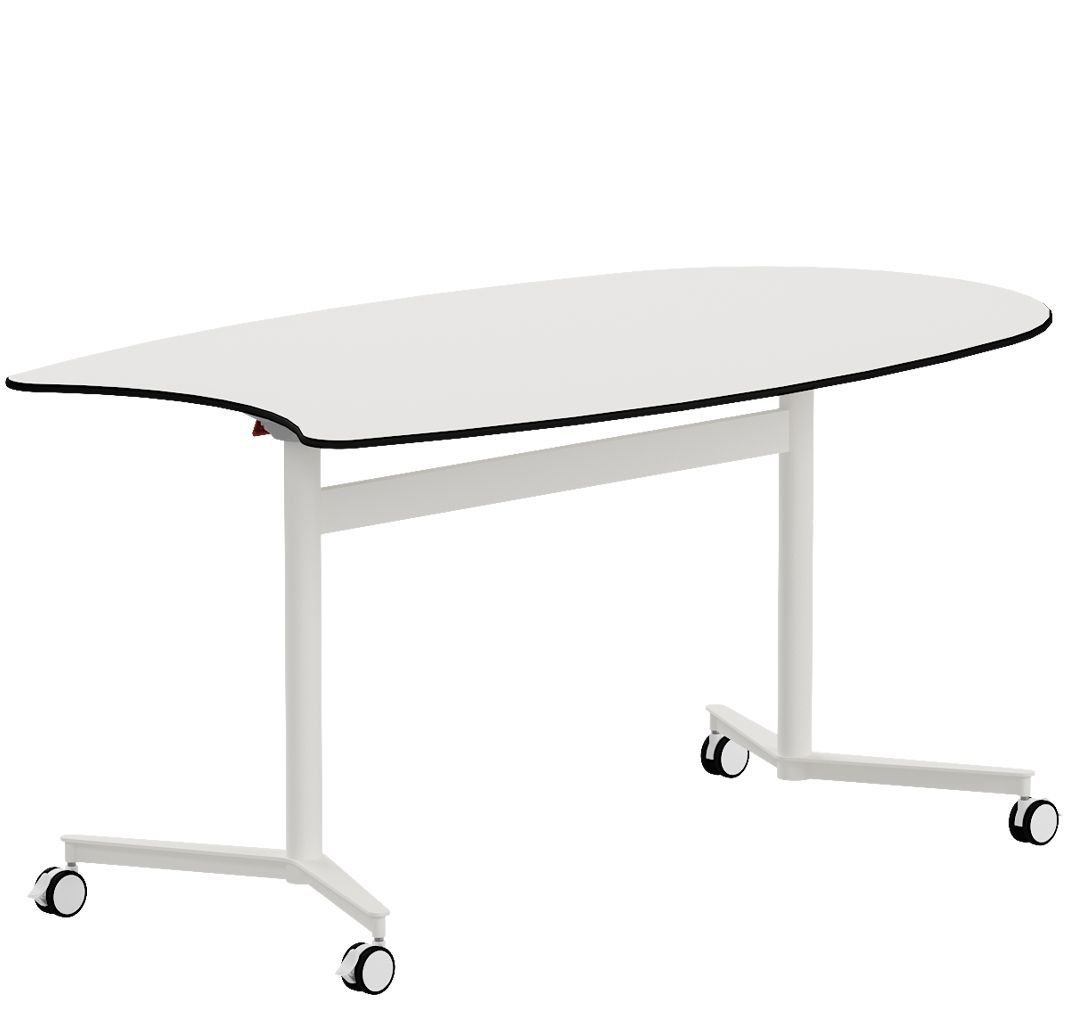 Mesa TWIST OVAL. Dos tamaños y cinco tallas