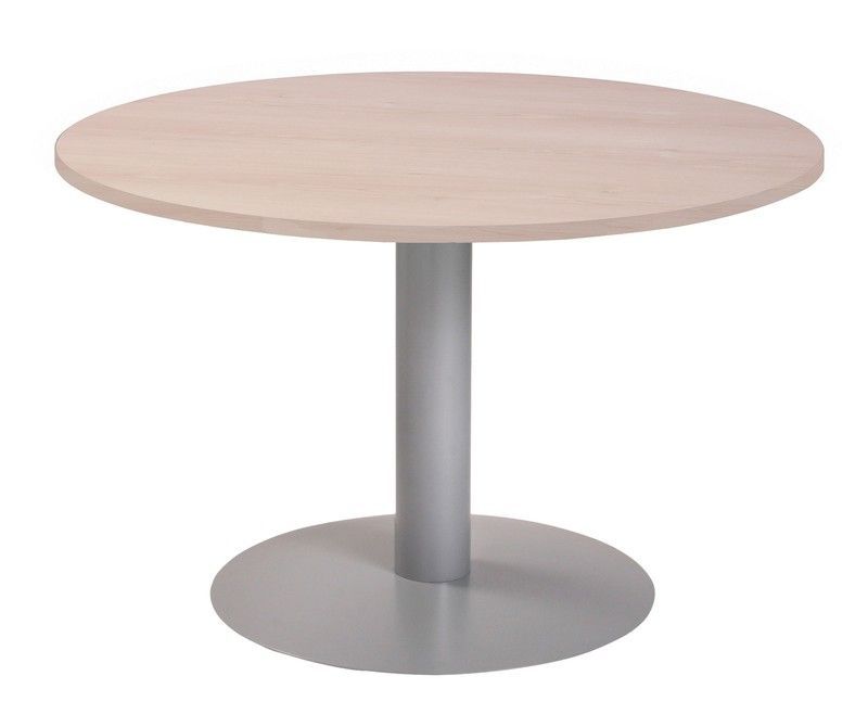 Mesas de reunión circulares, pie de copa