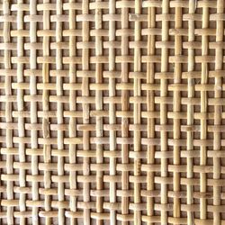 Metro lineal de Tejido de ratán con piel 5 mm tipo Red. Ancho 45,72 cm.