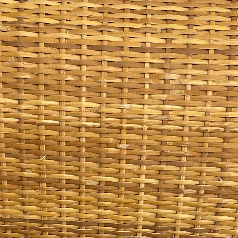 Metro lineal de Tejido ratán oscuro tupido tiras de 2 mm ancho 50,80 cm