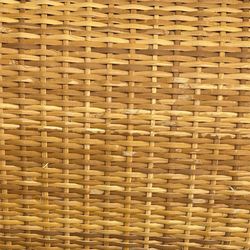 Metro lineal de Tejido ratán oscuro tupido tiras de 2 mm ancho 50,80 cm