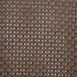 Metro lineal Tejido de Paja de algodón RED Marrón ancho 140 cm