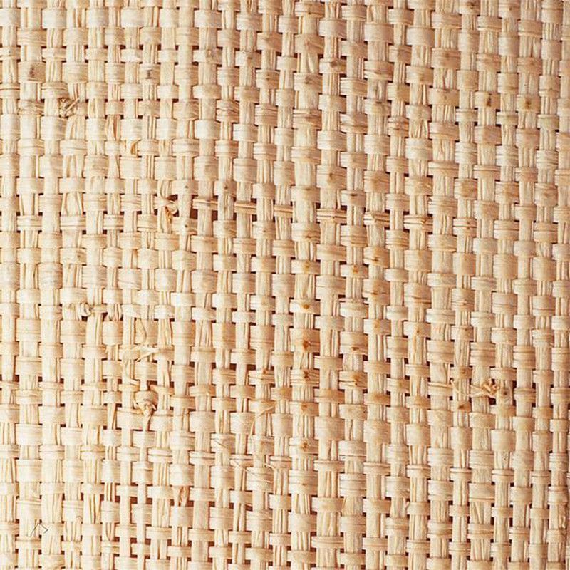 Metro lineal tejido de rafia natural trama fina 100 cm