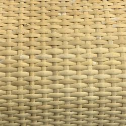 Metro lineal tejido de ratán tupido 5 mm ancho 91,44 cm