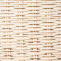 Metro lineal Tejido médula media caña tira 3 mm 60,96 cm