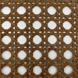 Metro lineal Tejido paja de algodón Cannage